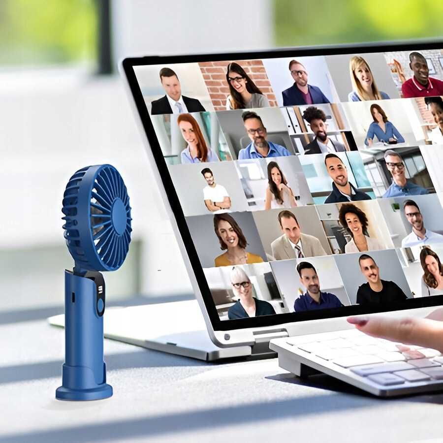 Wiatrak USB Cichy przenośny mini wentylator chłodzenie biurkowy K38