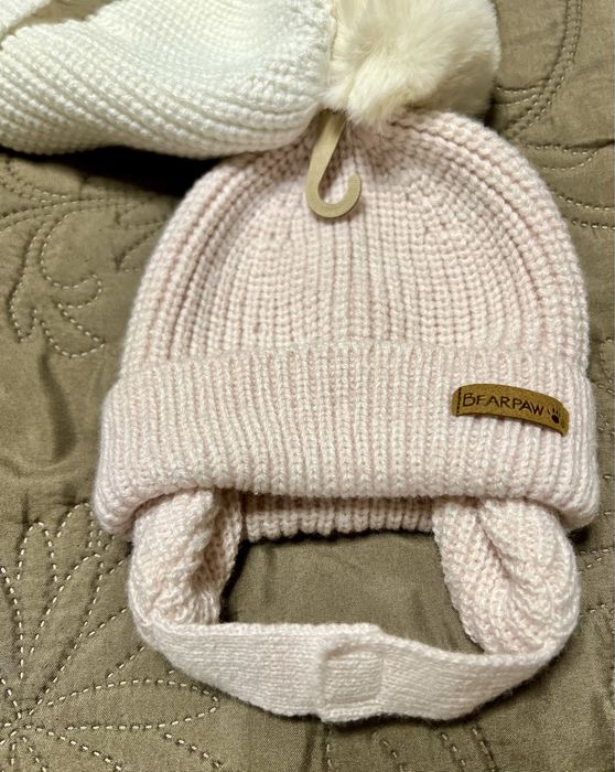 Набір дитячих шапочок 6-12 міс. Bearpaw