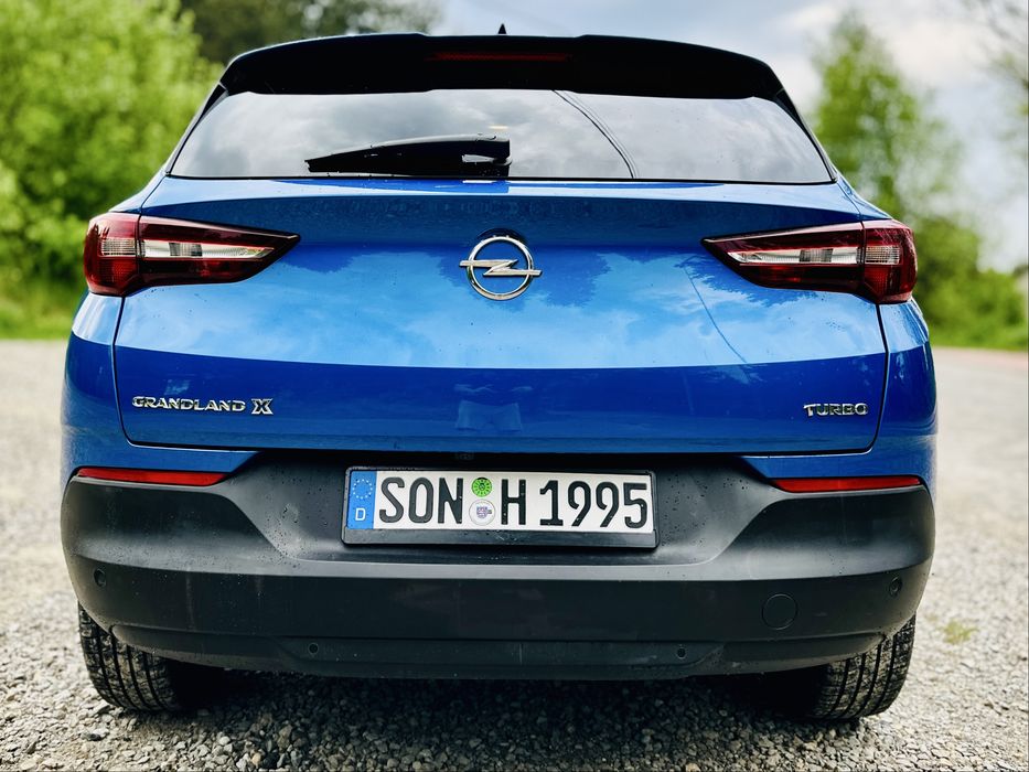 Opel Grandland X 1.2 Turbo 130KM 2019r. NAVI KAMERA LED z Niemiec