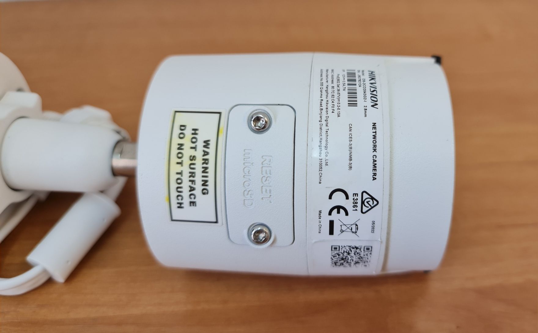 Kamera Hikvision DS-2CD2043G2-I acusense 4 mpix microsd