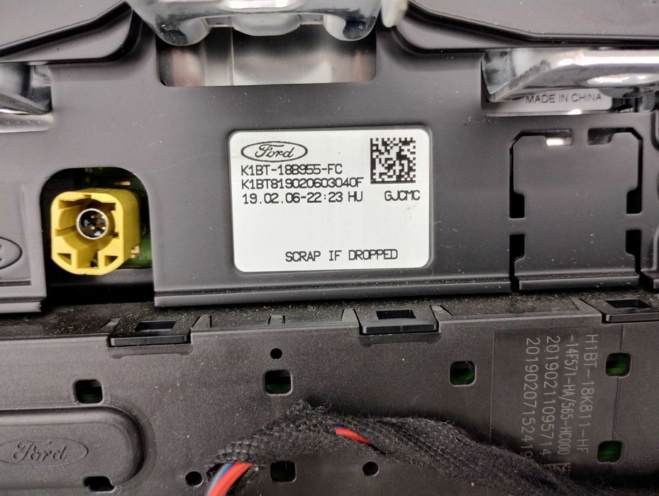 Radio Wyświetlacz Ford Fiesta MK8