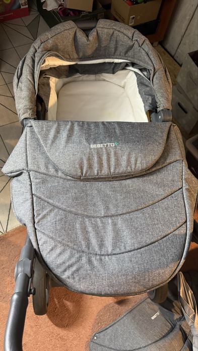 Wózek dziecięcy Bebetto Holland 2w1 szary