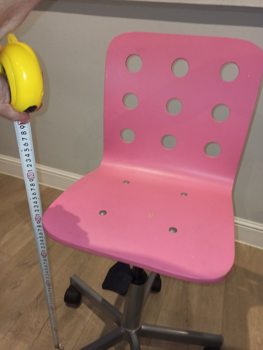 Krzesło obrotowe regulowane dziecięce