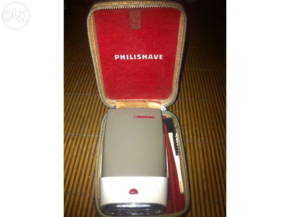 2 máquinas de barbear antigas Philishave