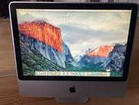 iMac 20" cali połowa 2007 / 4GB RAM / 500 GB SDD