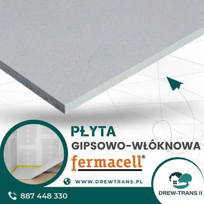 Płyta gipsowo-włóknowa Fermacell 12,5 MM - konstrukcyjno-wykończeniowa