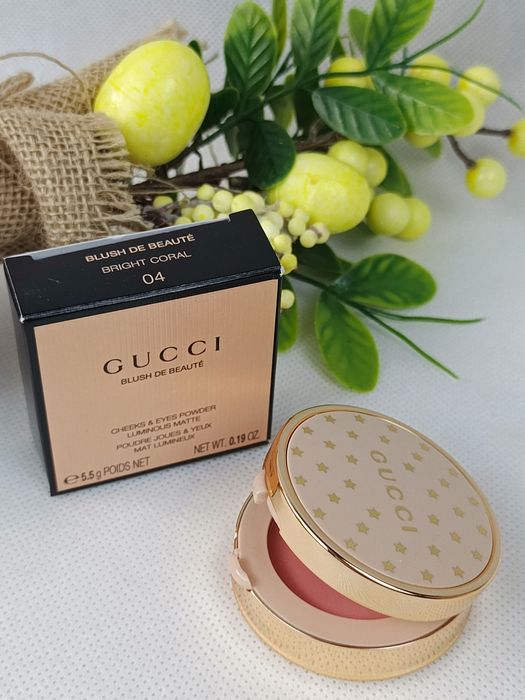 Gucci Blush de Beauté 04 Bright Coral – Róż do policzków i oczu
