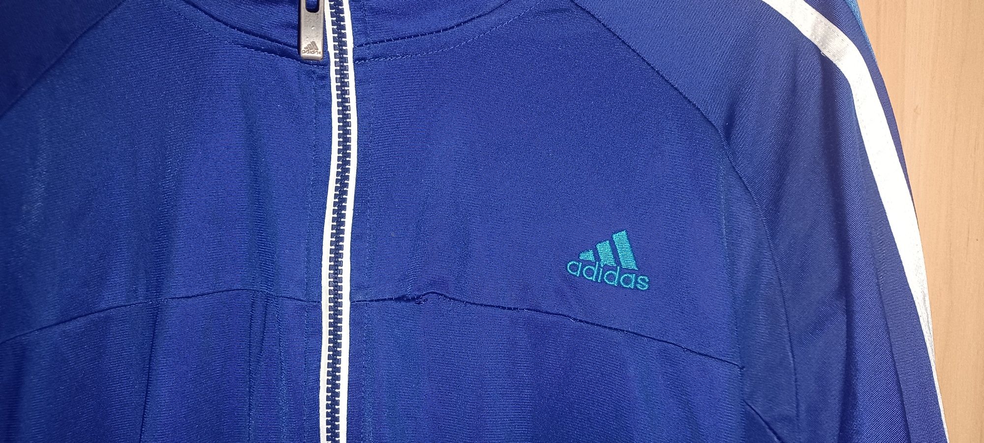 Casaco azul adidas