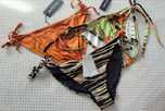 Zestaw set 3 sztuk majtek kąpielowych bikini rozmiar XL