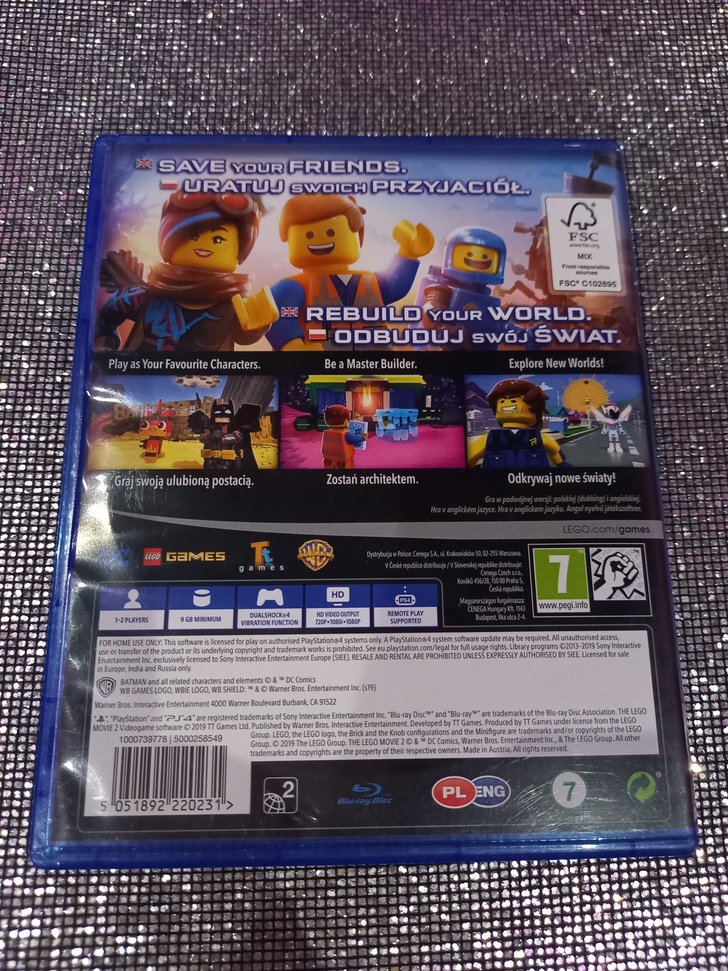 Gra Lego Przygoda 2 Ps4 PlayStation 4