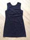 Фирменное красивое платье-футляр в клетку New Look XS-S