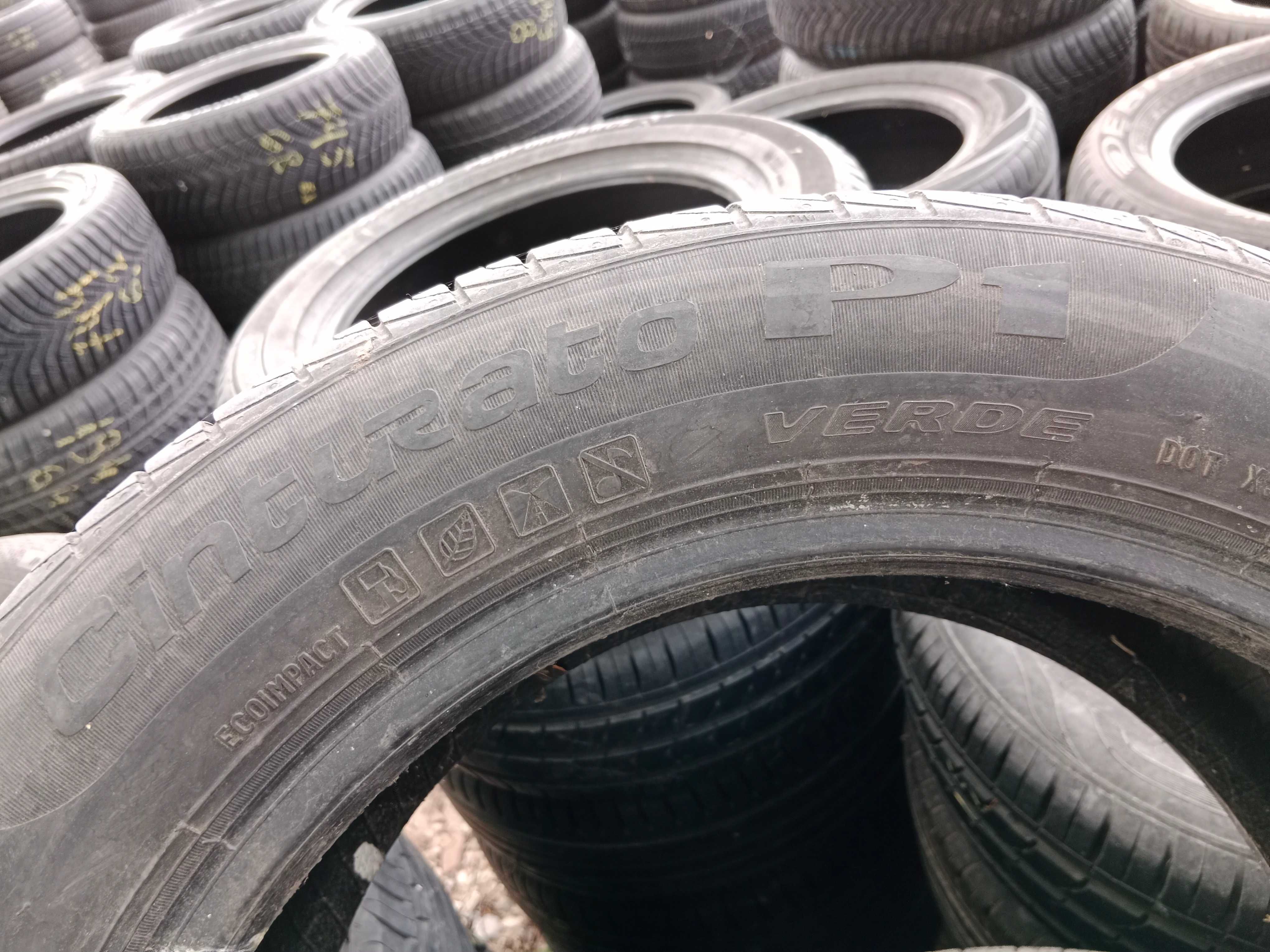 Opona używana 205/55R16 Pirelli Cinturato P1 Verde 1szt.