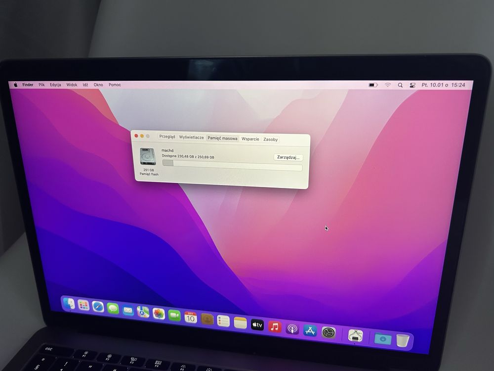 Apple Macbook Pro A1708 i5 2.3GHz 8GB 256SSD