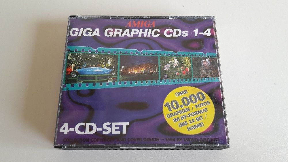Amiga - Giga Graphic CDs 1-4