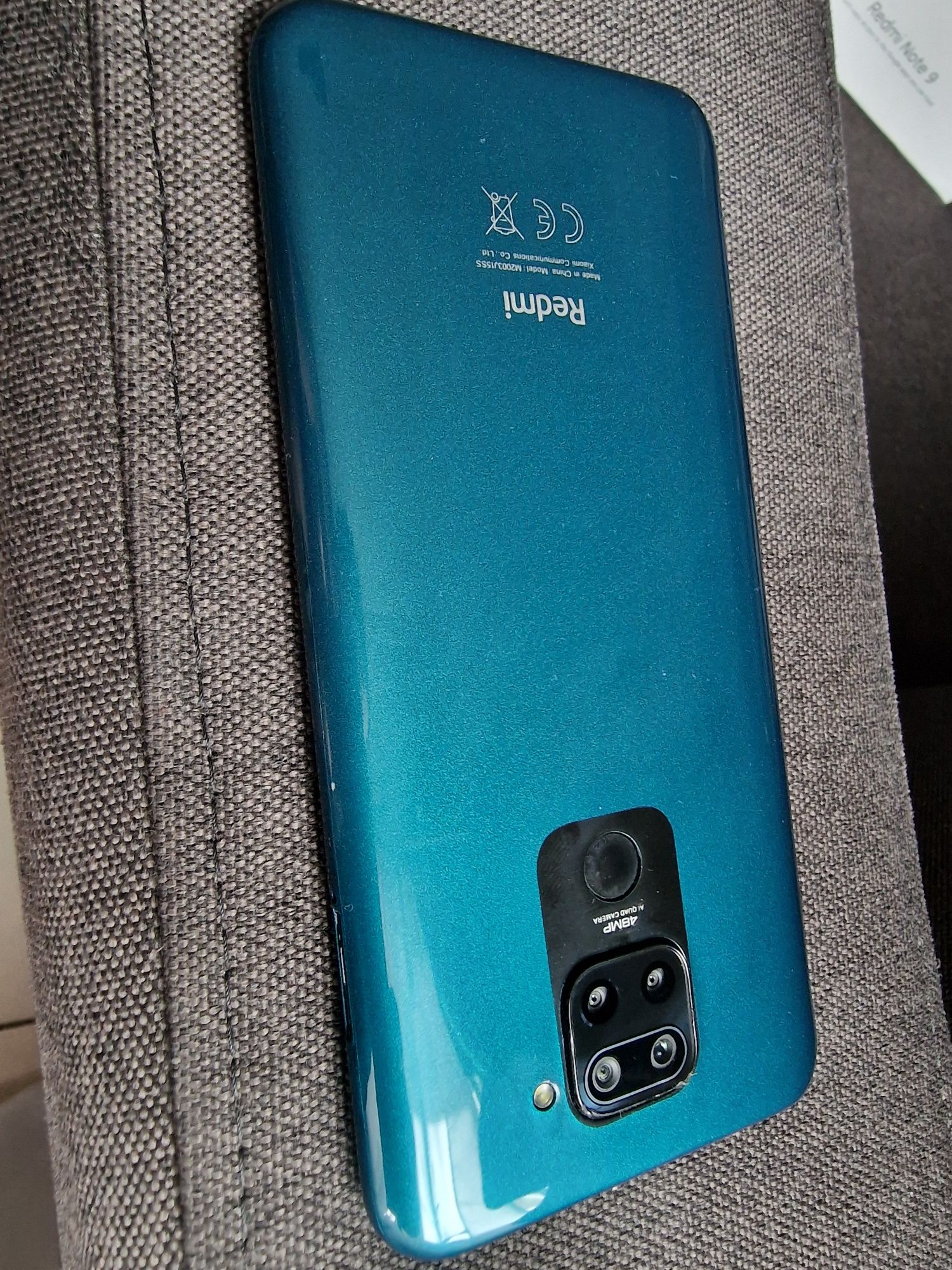 Redmi note 9 4/128  stan bardzo dobry