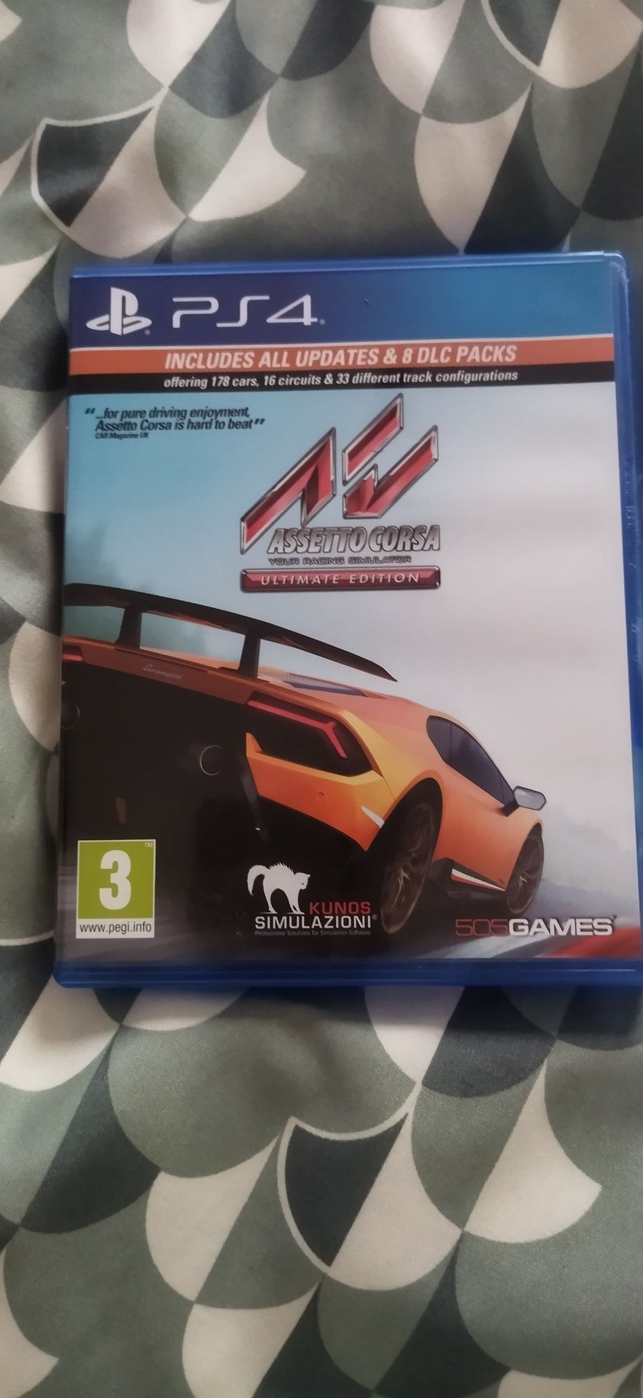 Jogo assetto corsa ultimate edition PS4