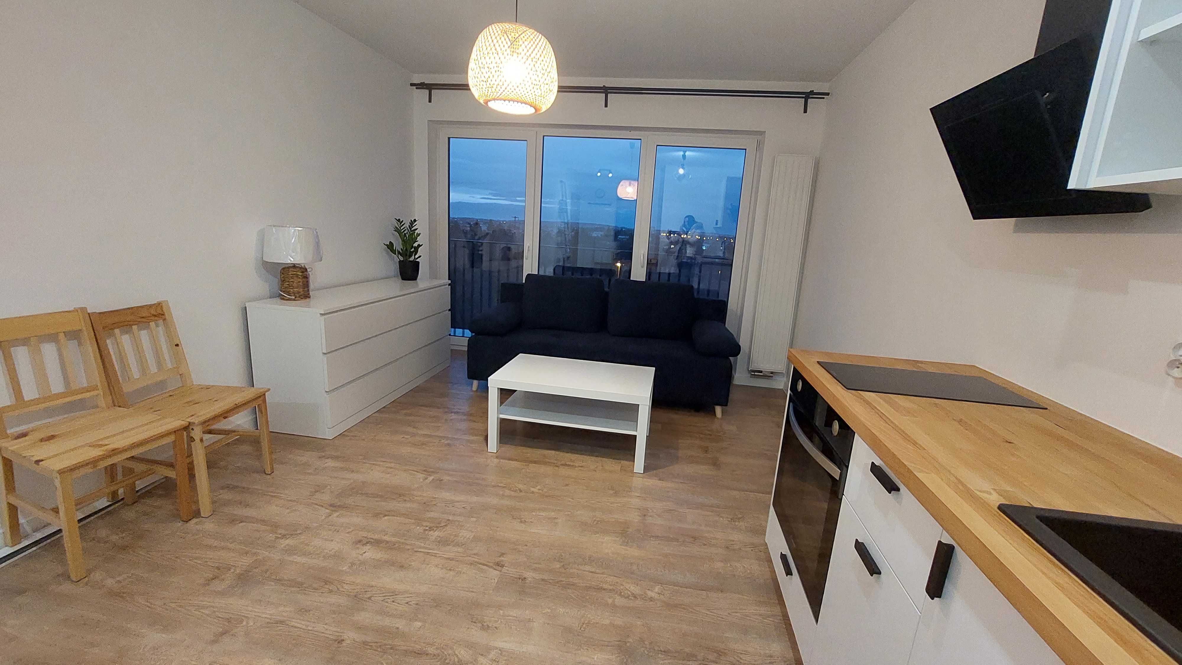 Gumieńce apartamentowiec, ładna kawalerka 26m2,basen, fitness 2100zł