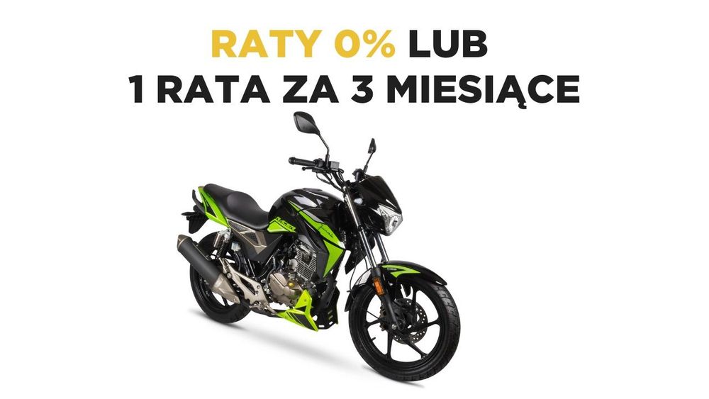 Junak 125 Racer Motocykl JUNAK RACER 125 raty 0%, darmowa dostawa