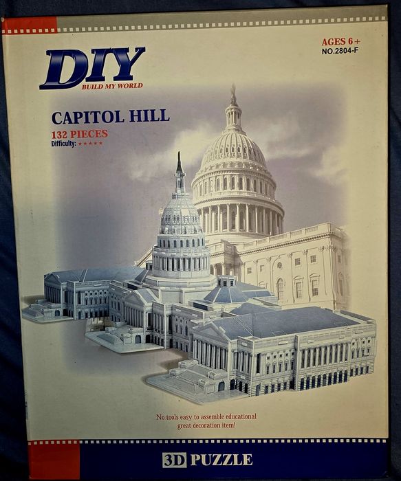 Puzzle 3d budowla capitol hill