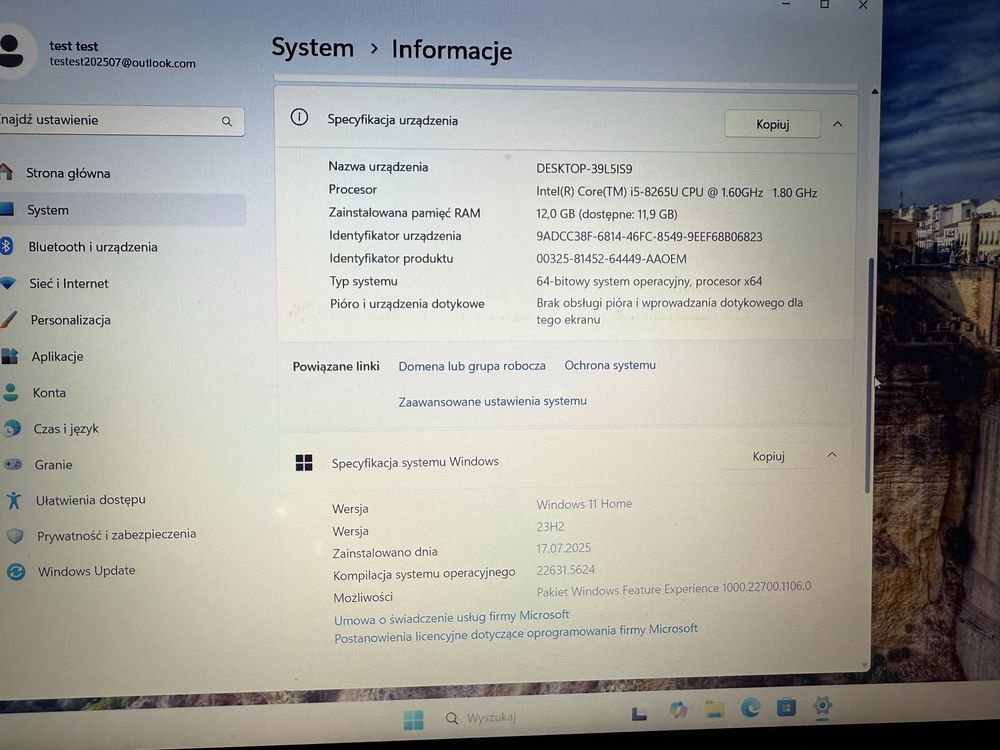 Laptop acer aspire A515-54