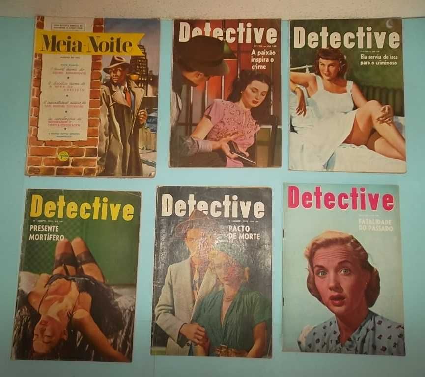 DETECTIVE MAGAZINE - 1945 - Lote 25 Revistas
