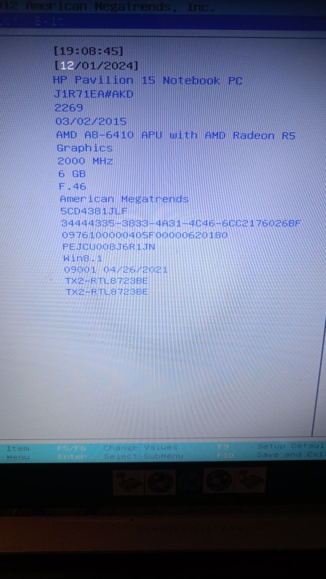 laptop HP pavilion
