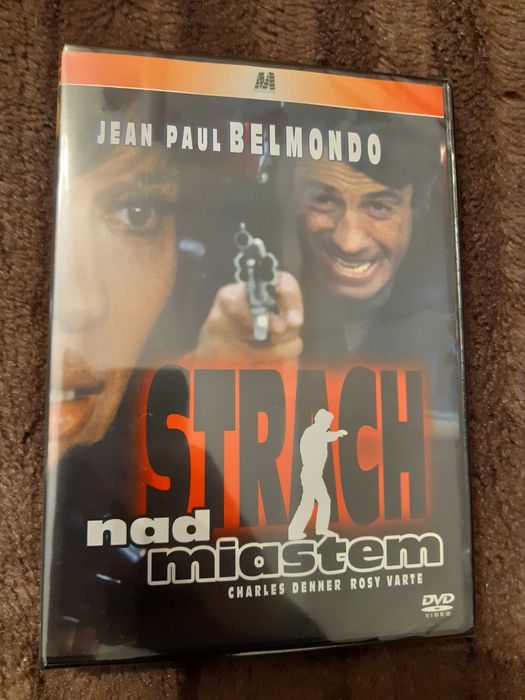 Strach nad miastem Belmondo nowy w folii, film dvd