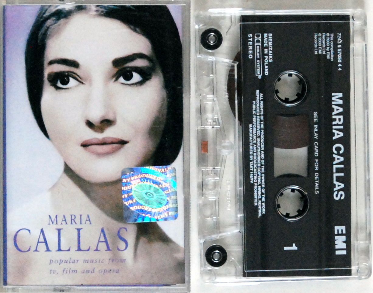 Maria Callas - Popular Music From TV, Film And Opera (MC) BDB