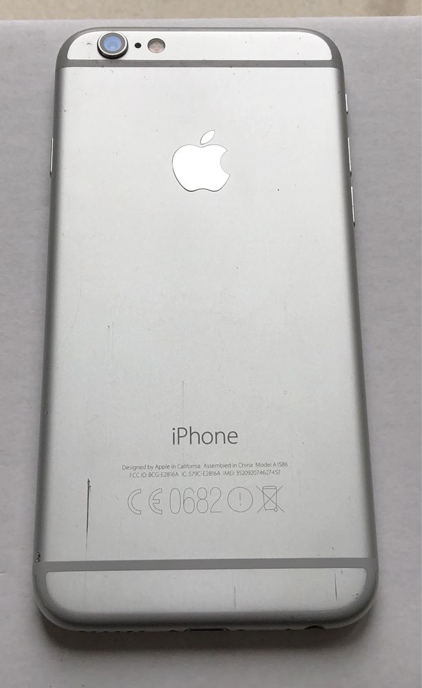 Apple iPhone 6 silver SUPER STAN !