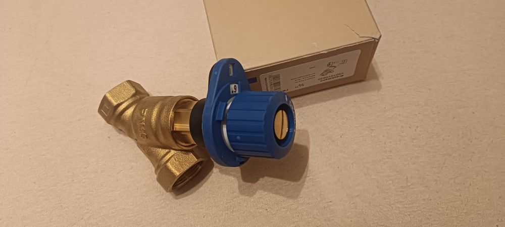 Zawór równoważący Honeywell Kombi 3 Plus NIEBIESKI DN20 (V5010Y0020)