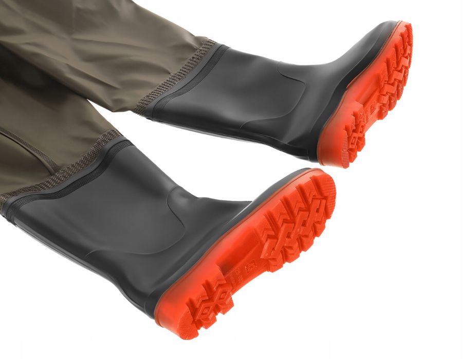 Водонепроникні вейдерси з лямками Wodery, розміри 43–46,чоботи рибалка