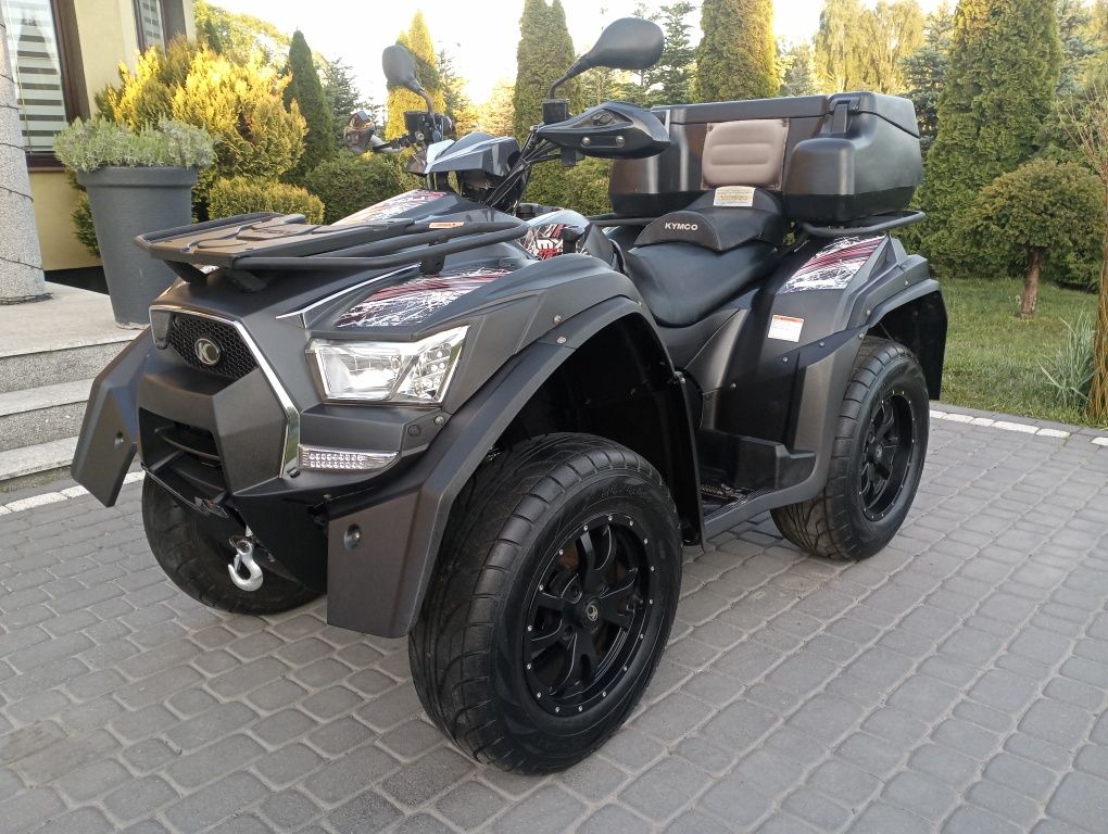 Quad KYMCO MXU 700 4x4 IRS Led Blokady Homologacja