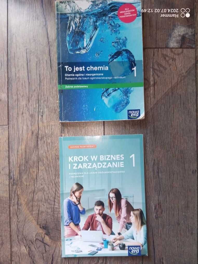 Podręczniki do 1 klasy liceum/technikum