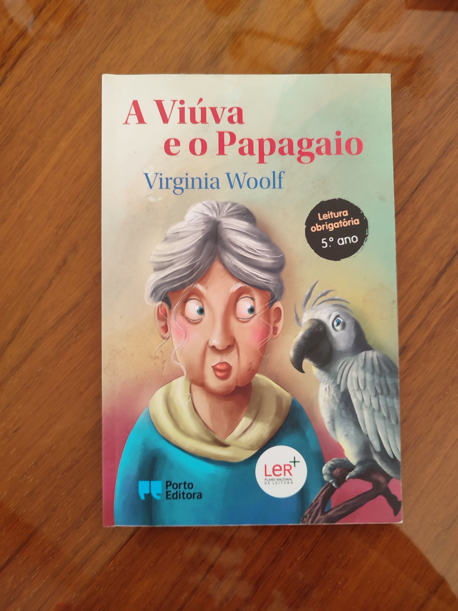 Livro A Viúva e o Papagaio
