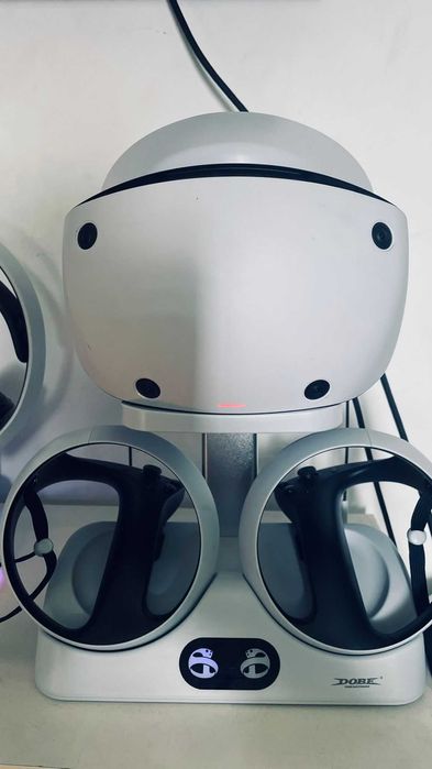 Playstation 5 PSVR2 Com Base de Carregamento + Adaptador PC