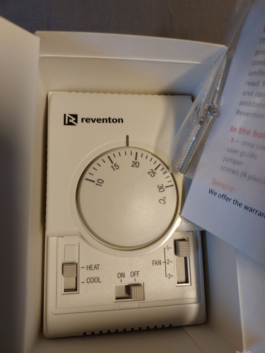Nowy Sterownik Reventon Regular obrotów  z termostatem
