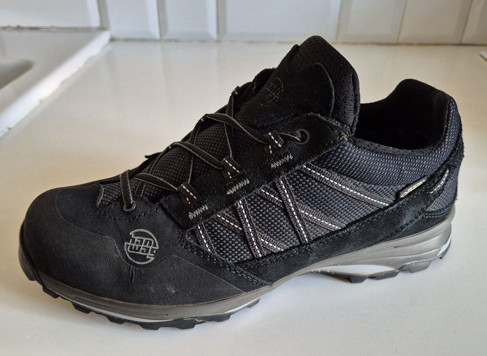 HANVAG roz. 41.5 skóra naturalna zamsz GORE-TEX super stan premium