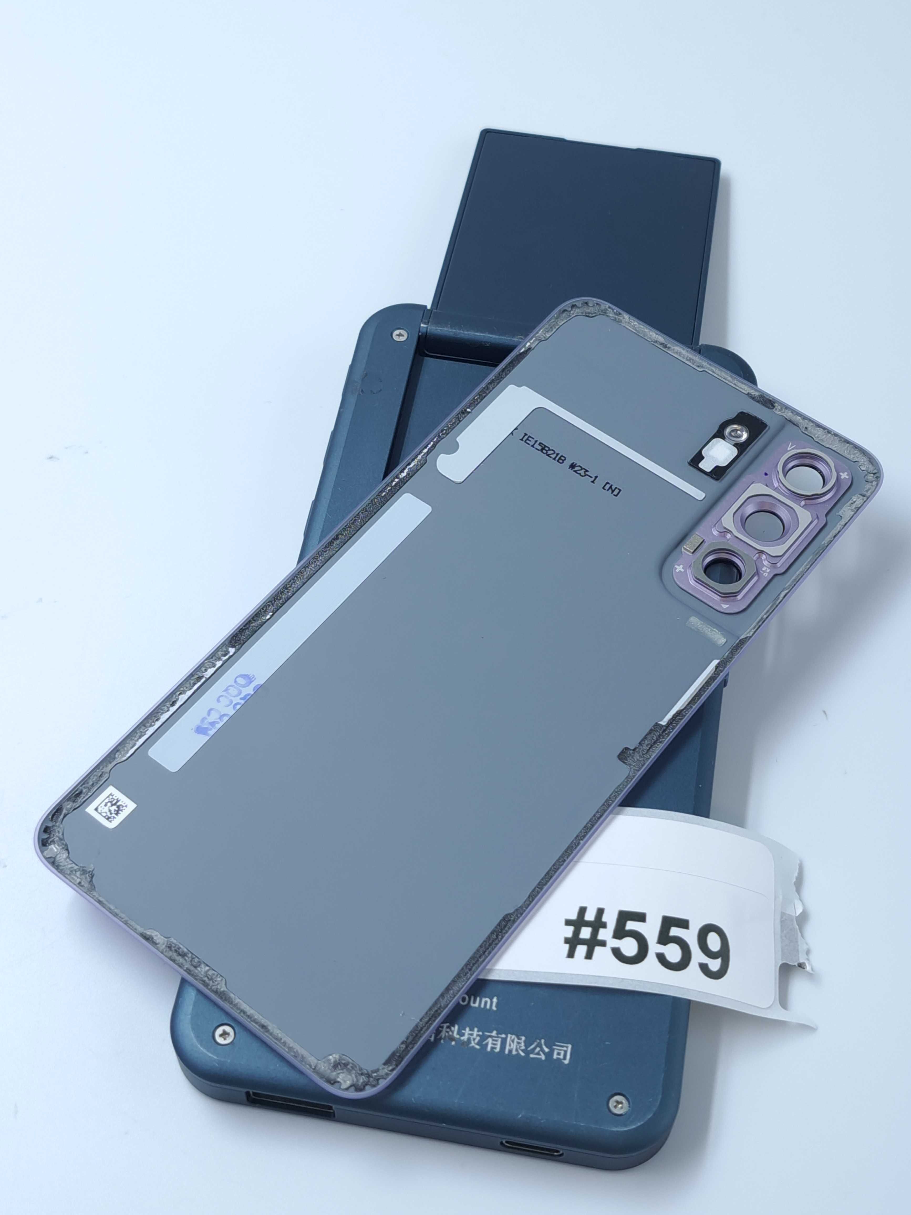 Samsung S21 FE Oryginalna Używana Fioletowa Klapka demontaż #559
