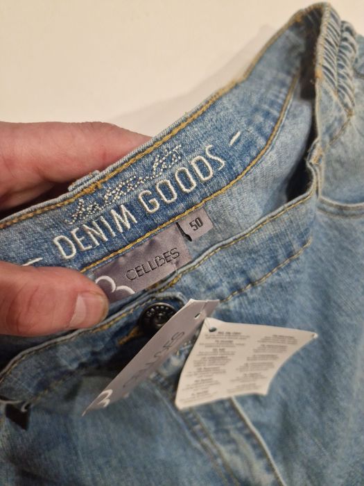 Nowe spodenki Cellbes roz,50/48,4xl,5xl jeansowe dżinsy