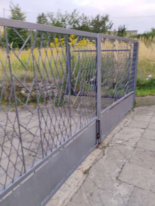 Ogrodzenie po demontażu