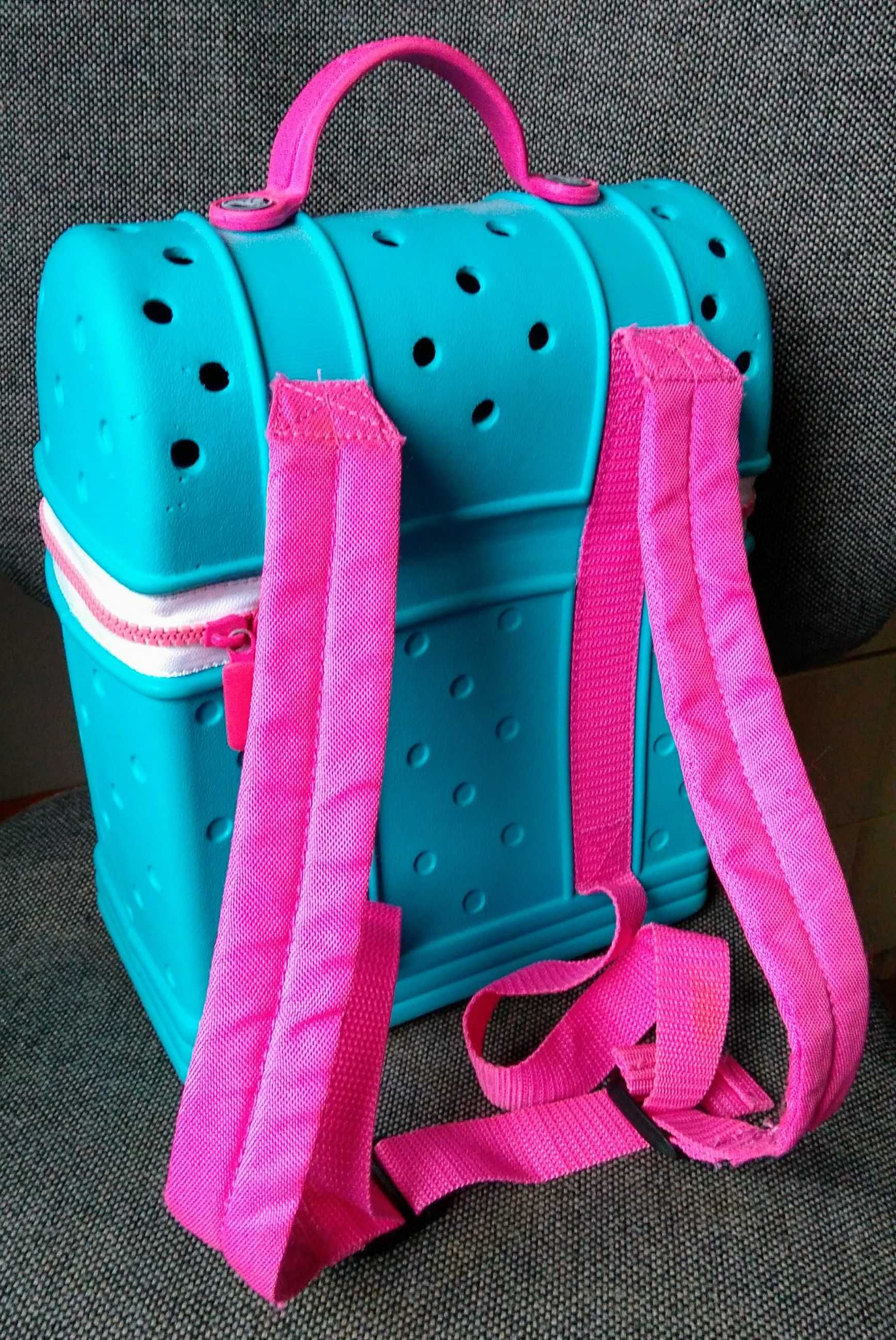 Plecak tornister torba CROCS dla dzieci + 8 wpinek