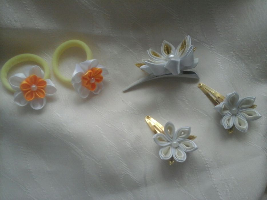 Opaski, spinki..kanzashi