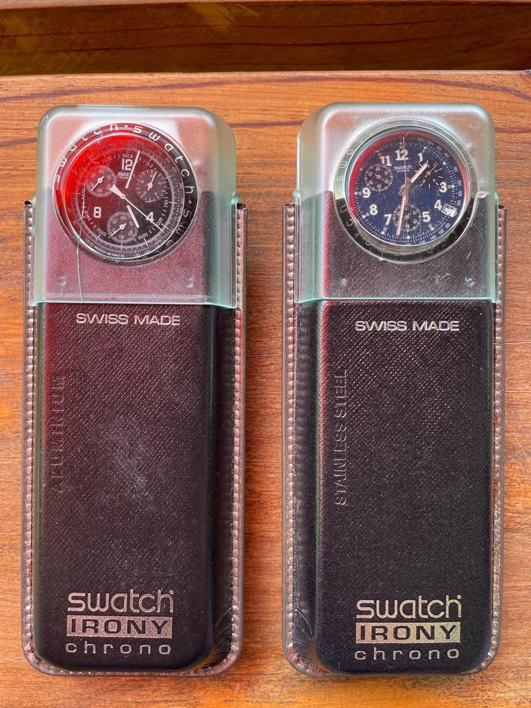 2 relógios Swatch Irony chrono