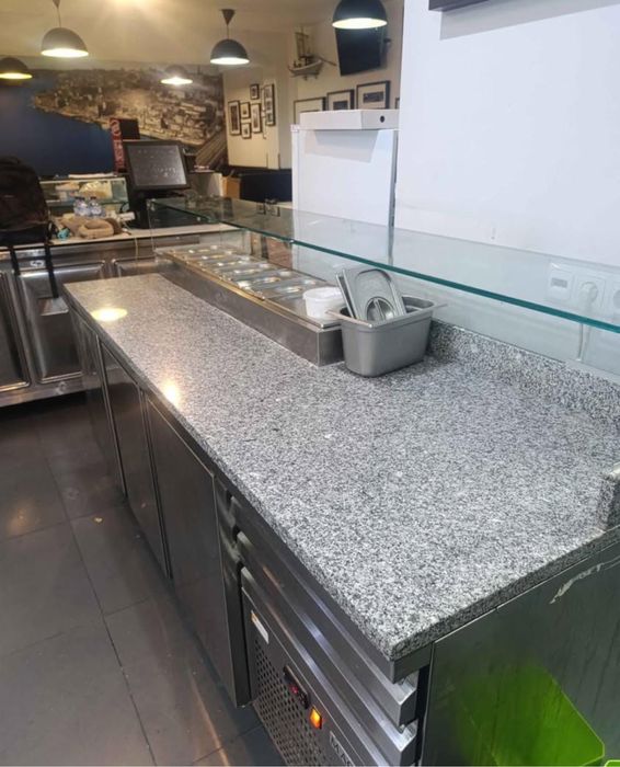 Bancada Frigorifica em marmore