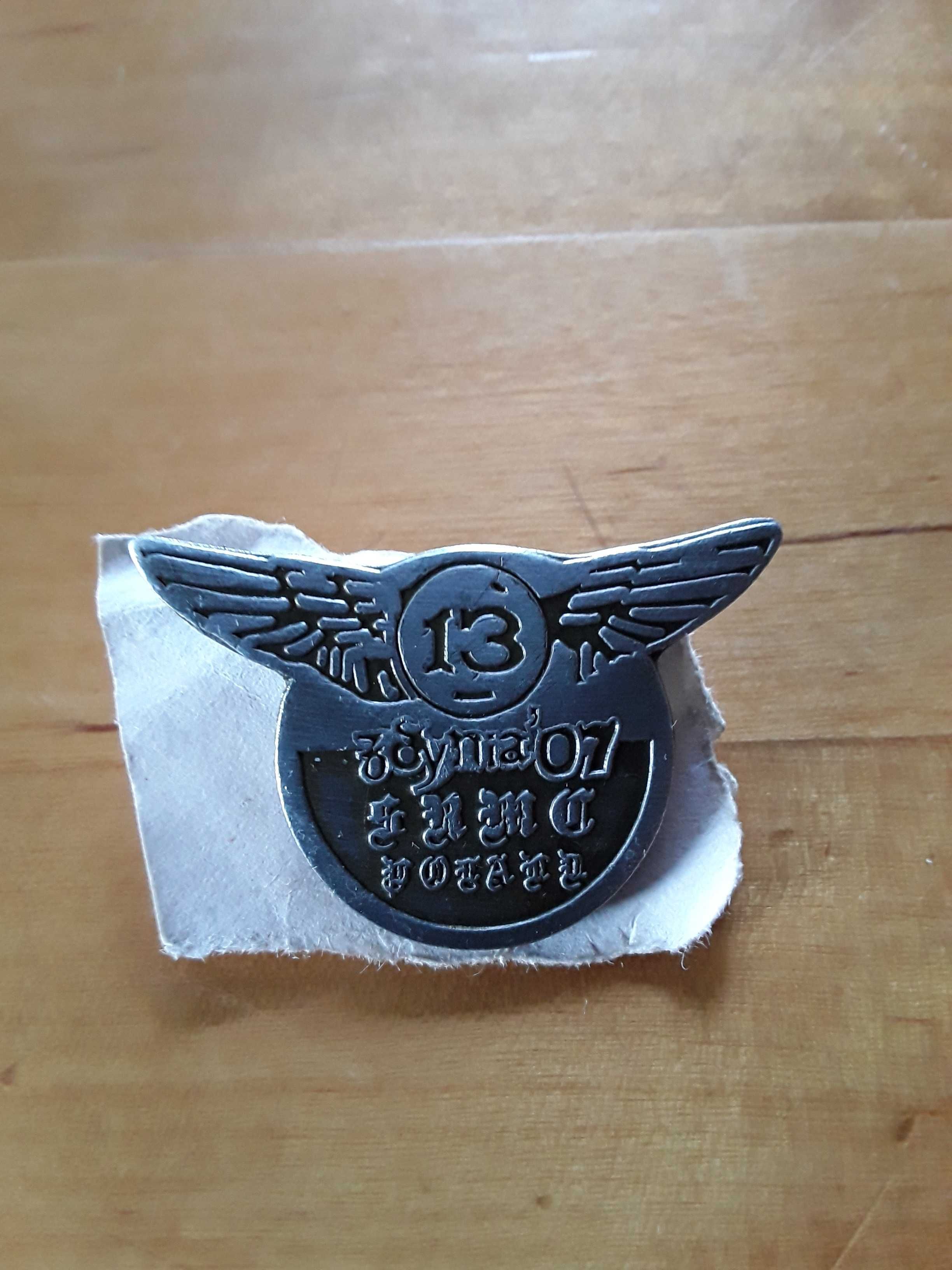 Odznaka/przypinka motocyklowa 13 , zlot Zdynia'07