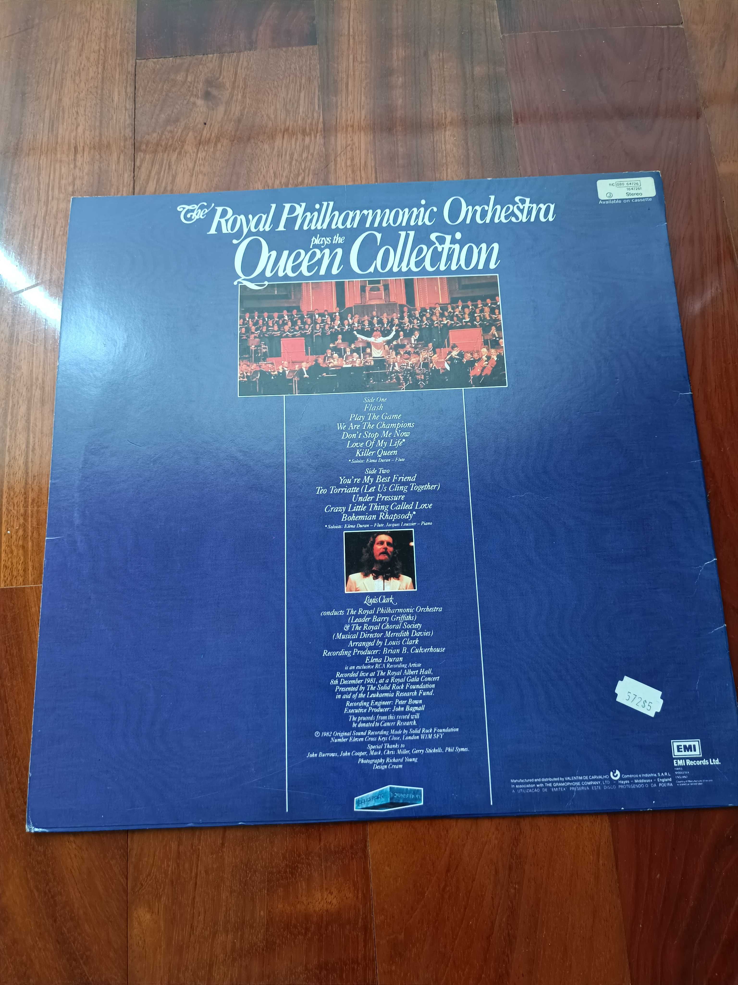 Disco Vinil "The Royal Philharmonic Orchestra - The Queen Collection"