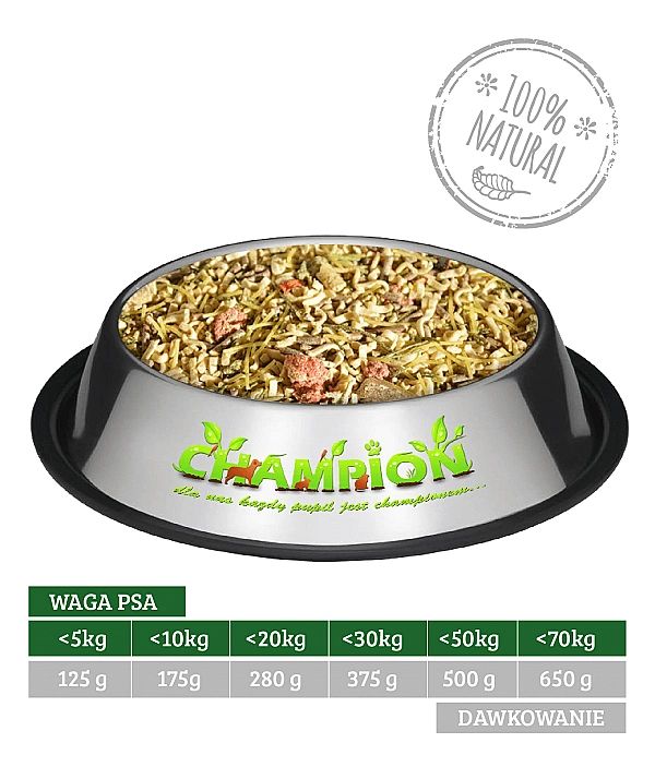 5kg Makaron błyskawiczny ECONOMY sucha karma dla psa instant