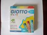 Pastéis óleo- 24 unidades Giotto (usados)
