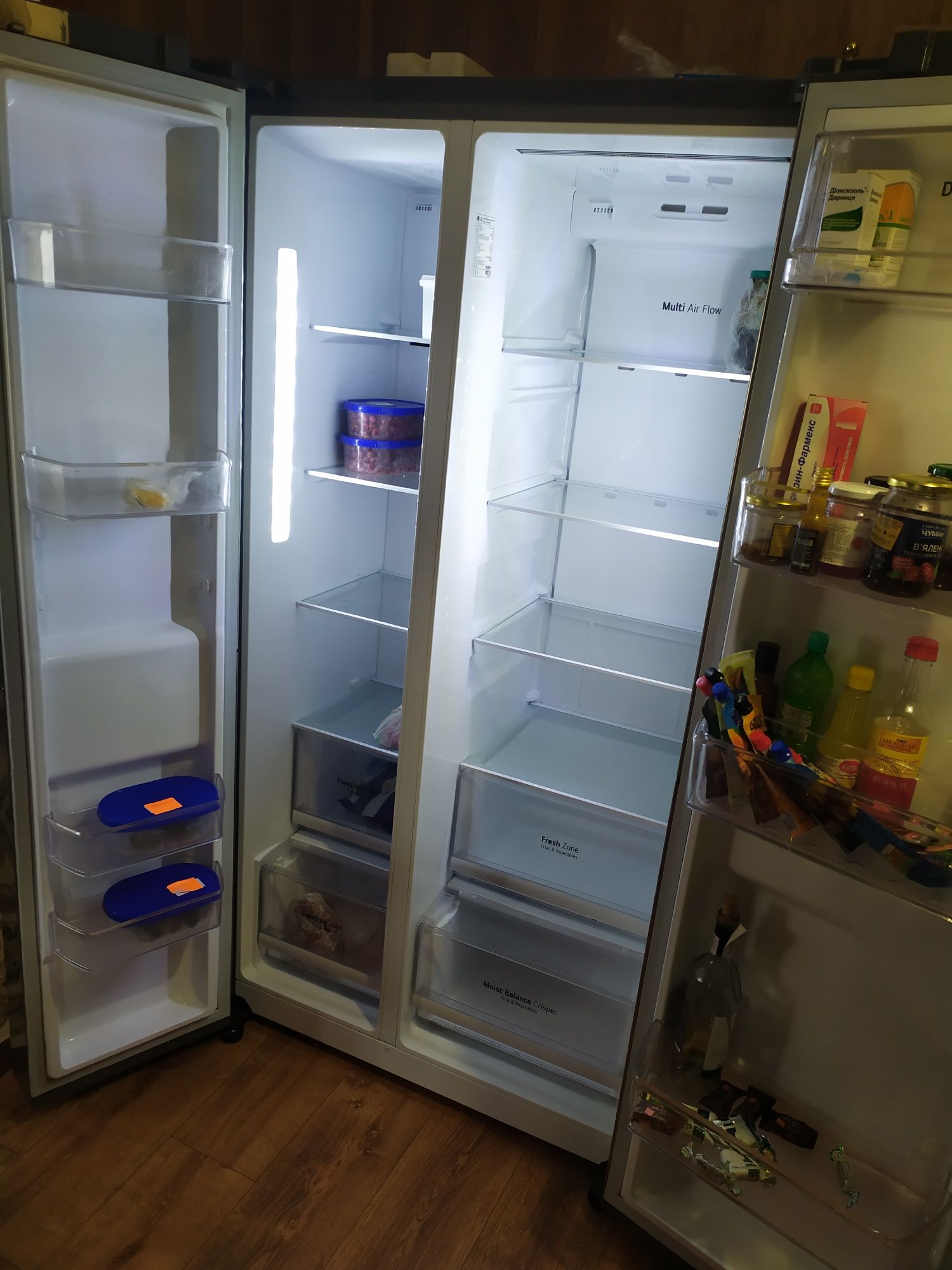 Side-by-side холодильник LG GC-B247SMDC