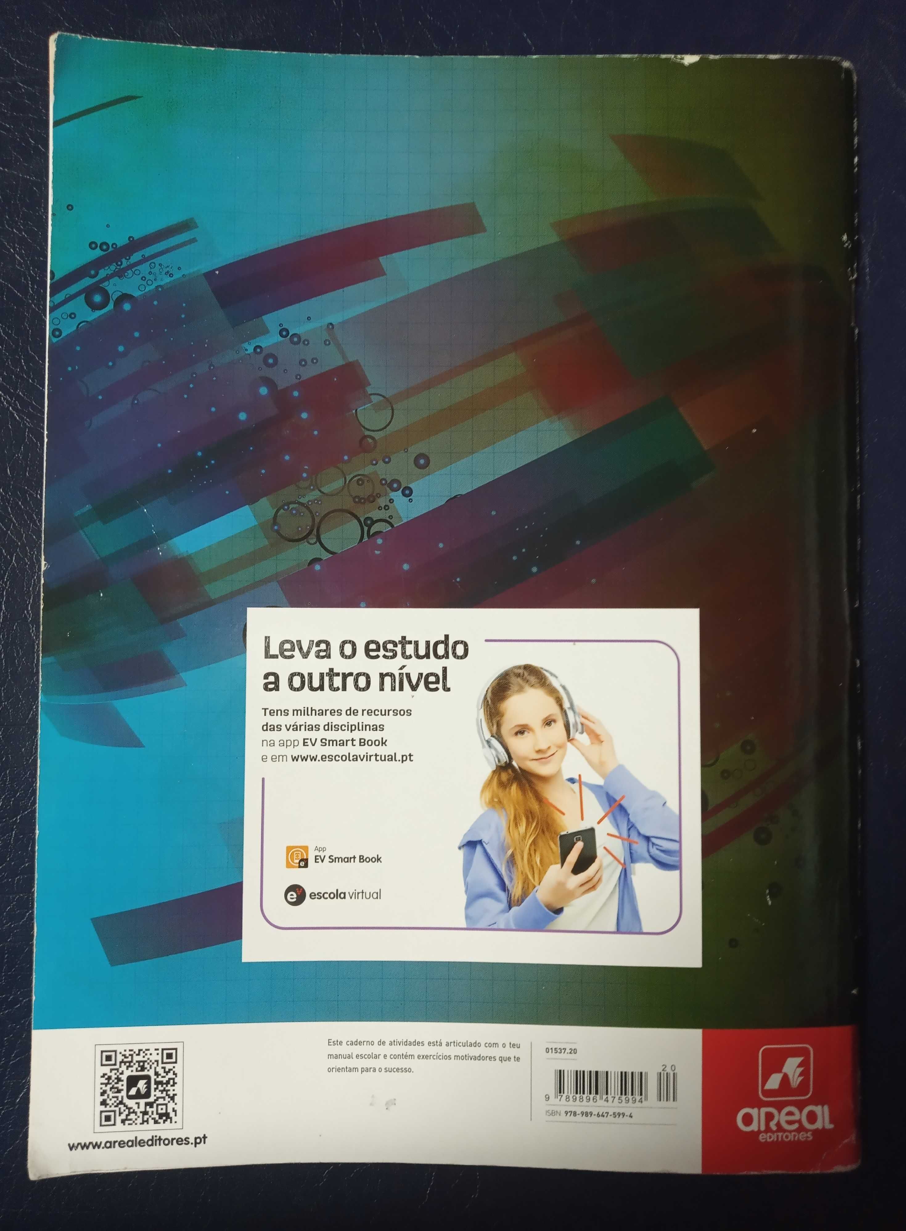 Livro do 7º Ano 'Matemáticamente Falando' + Caderno de Actividades